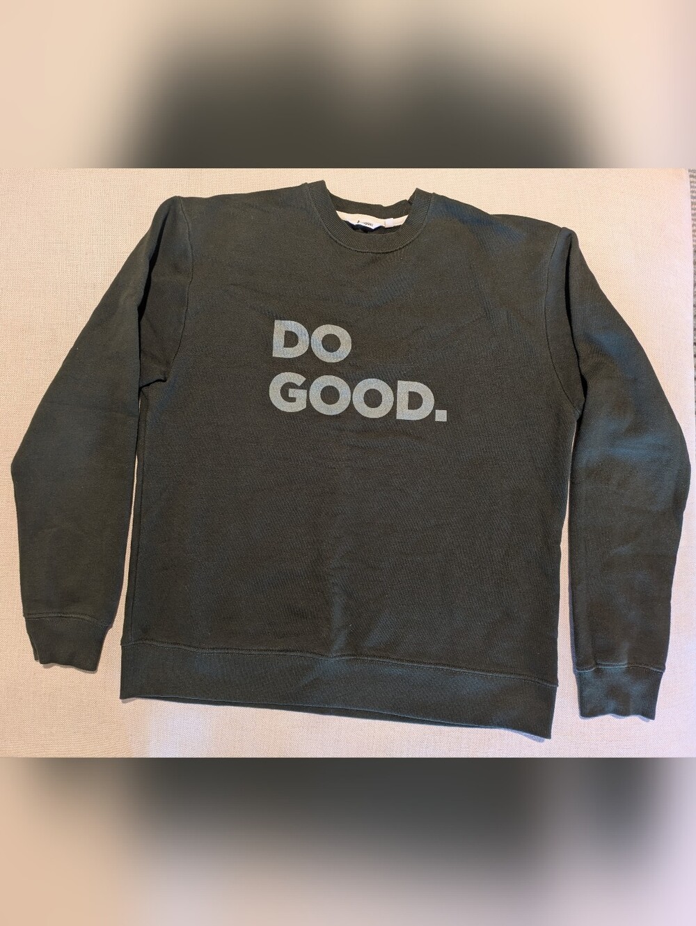 Cotopaxi Forest Green "DO GOOD." Crewneck Sweatshirt